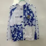 Real Madrid retro embroidered version of windbreaker 05285