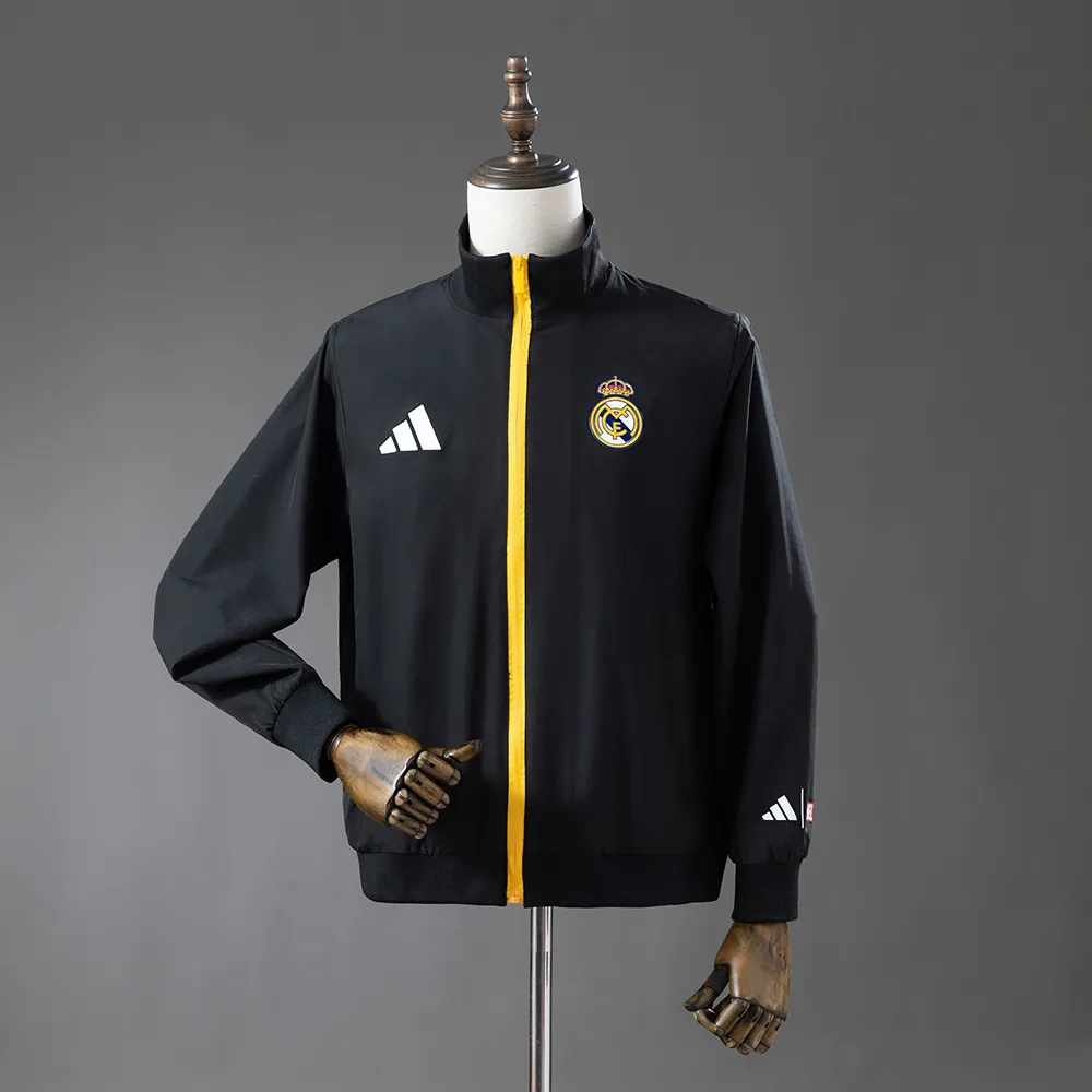 Real Madrid windbreaker embroidered style