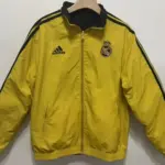 Real Madrid yellow double-sided silicone windbreaker