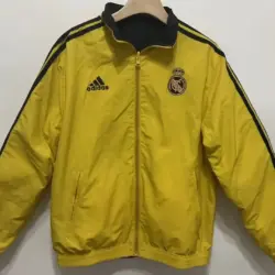 Real Madrid yellow double-sided silicone windbreaker