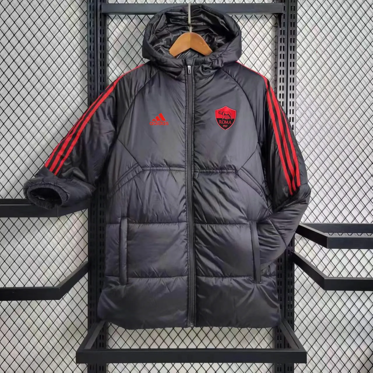 Roman black cotton coat Roman black cotton coat