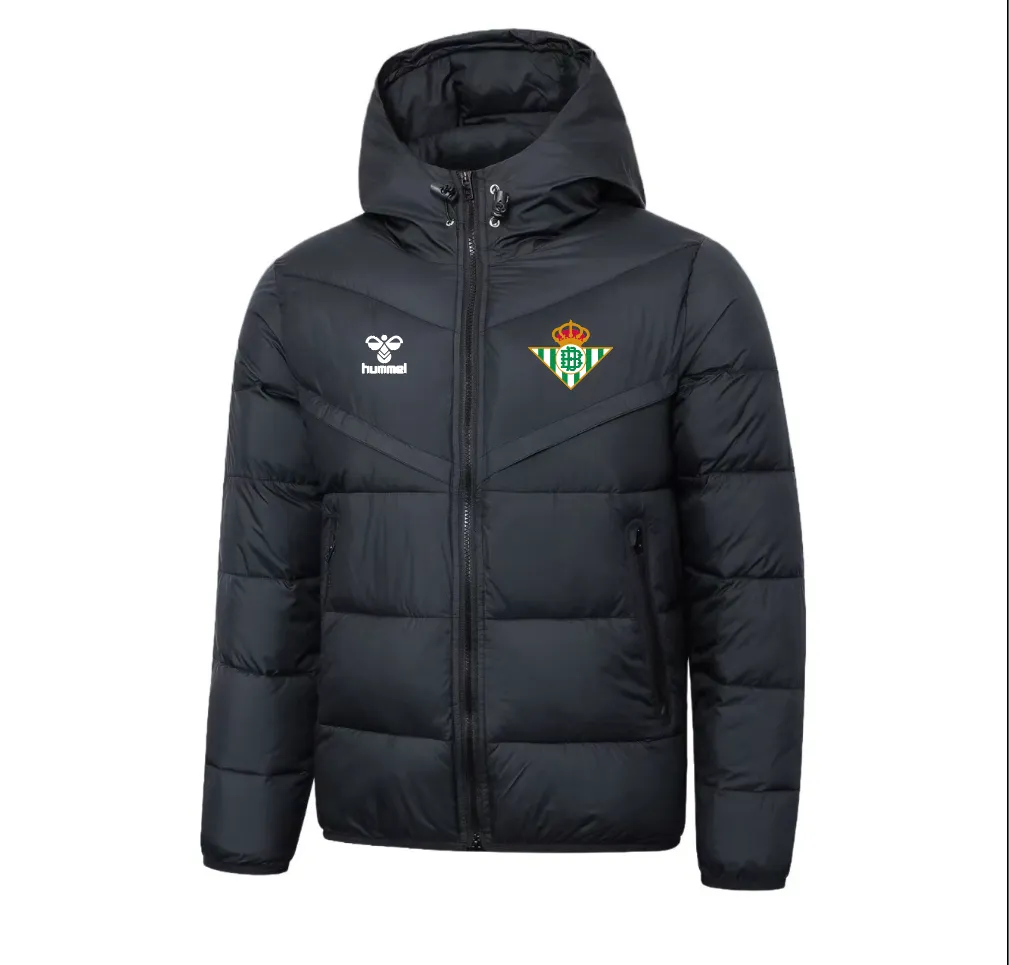 Royal Betis cotton coat black