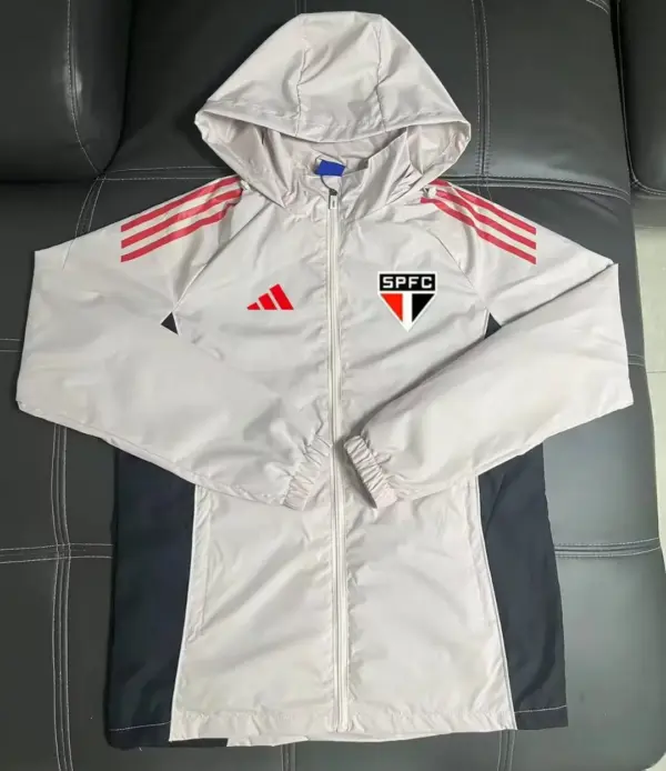 Sao Paulo football jersey windbreaker