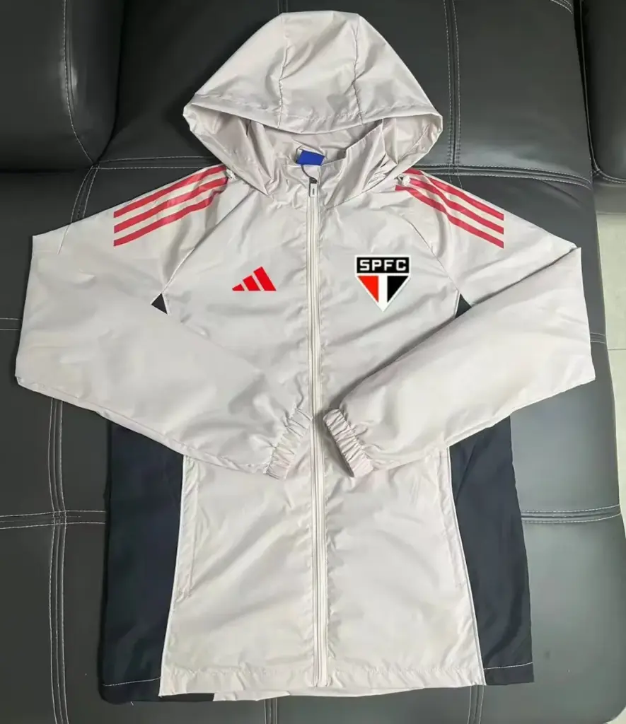 Sao Paulo football jersey windbreaker