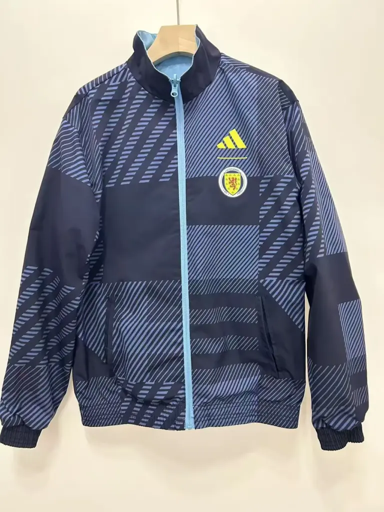 Scottish double sided silicone windbreaker