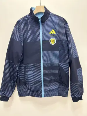 Scottish double sided silicone windbreaker