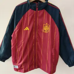 Spanish red suit single-sided windbreaker