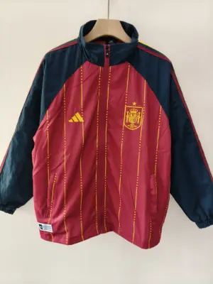 Spanish red suit single-sided windbreaker
