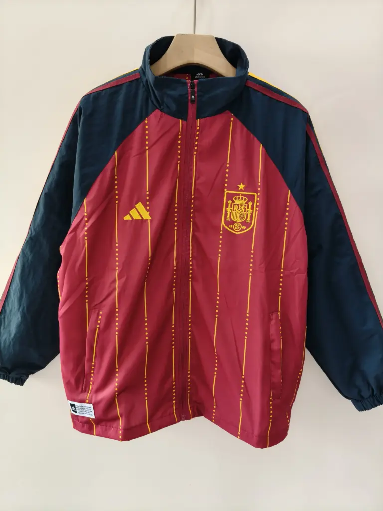 Spanish red suit single-sided windbreaker