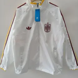 Spanish white suit single-sided windbreaker