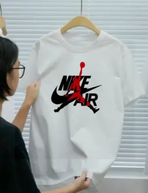 Summer Jordan cotton T-shirt
