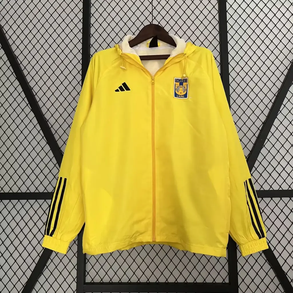 Tigers hooded single-sided windbreaker