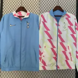 Tottenham blue double-sided silicone windbreaker
