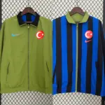 Turkish reversible trench coat