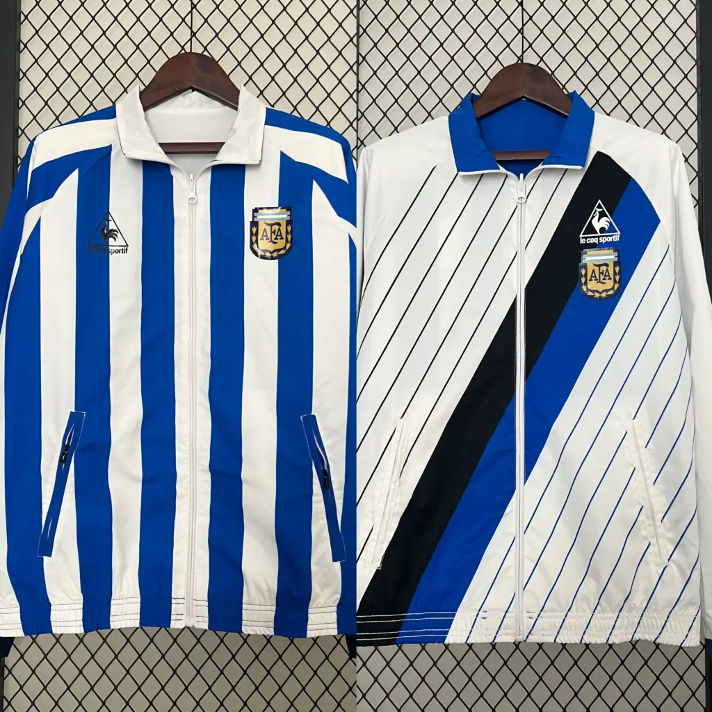 Vintage Argentinian Reversible Silicone Windbreaker
