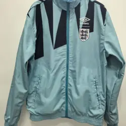 Vintage England green double-sided silicone windbreaker