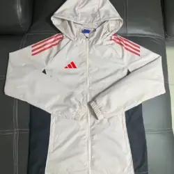 adidas football jersey trench coat
