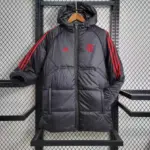 flamenco black cotton coat
