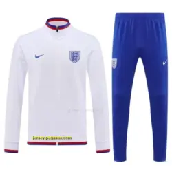 2026 England White FULL Zipper Jacket Tracksuit +Long Pants