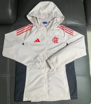 flamenco football jersey trench coat