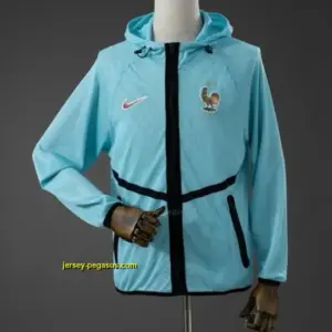 2026 France Football Anthem Jacket - Light Blue