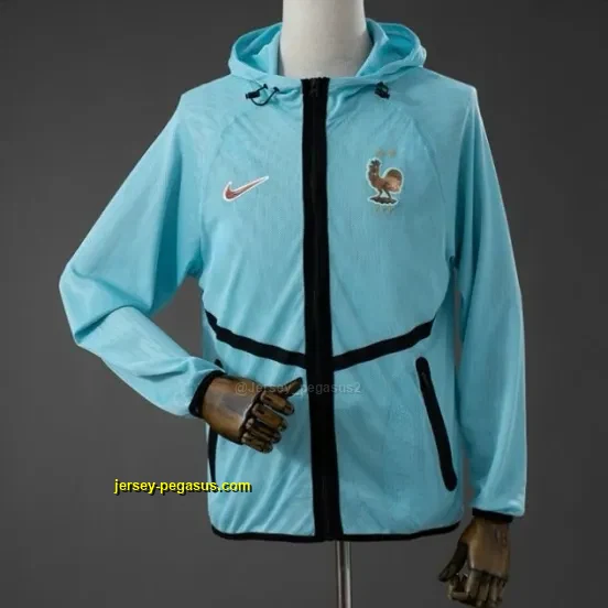 2026 France Football Anthem Jacket - Light Blue