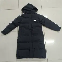 long adidas cotton coat