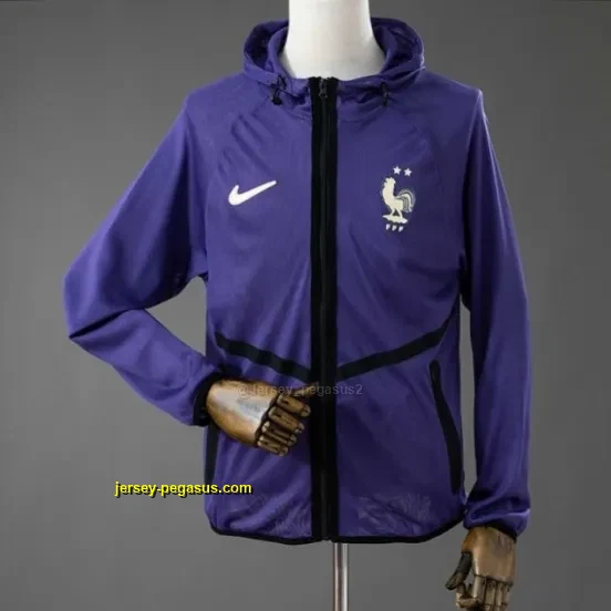2026 France Football Anthem Jacket - Purple