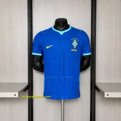Player Version Brazil Blue Jersey S–XXXXL