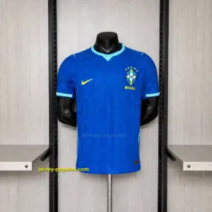 Player Version Brazil Blue Jersey S–XXXXL