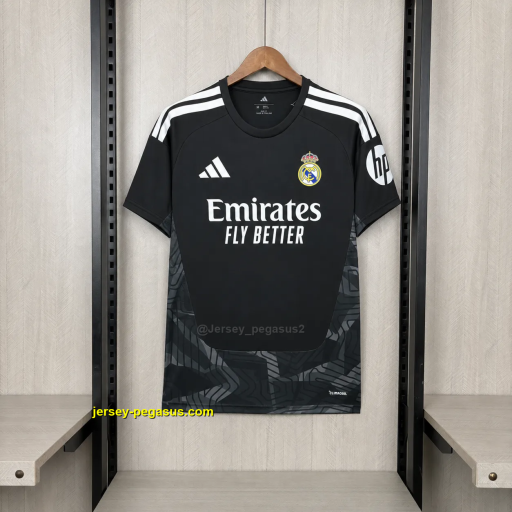 2026-27 Real Madrid Black Goalkeeper Jersey