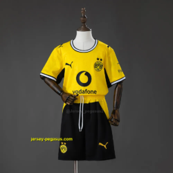 Borussia Dortmund Home Kids Kit Jersey Size：