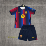 Kids 2026-27 Barcelona home jersey