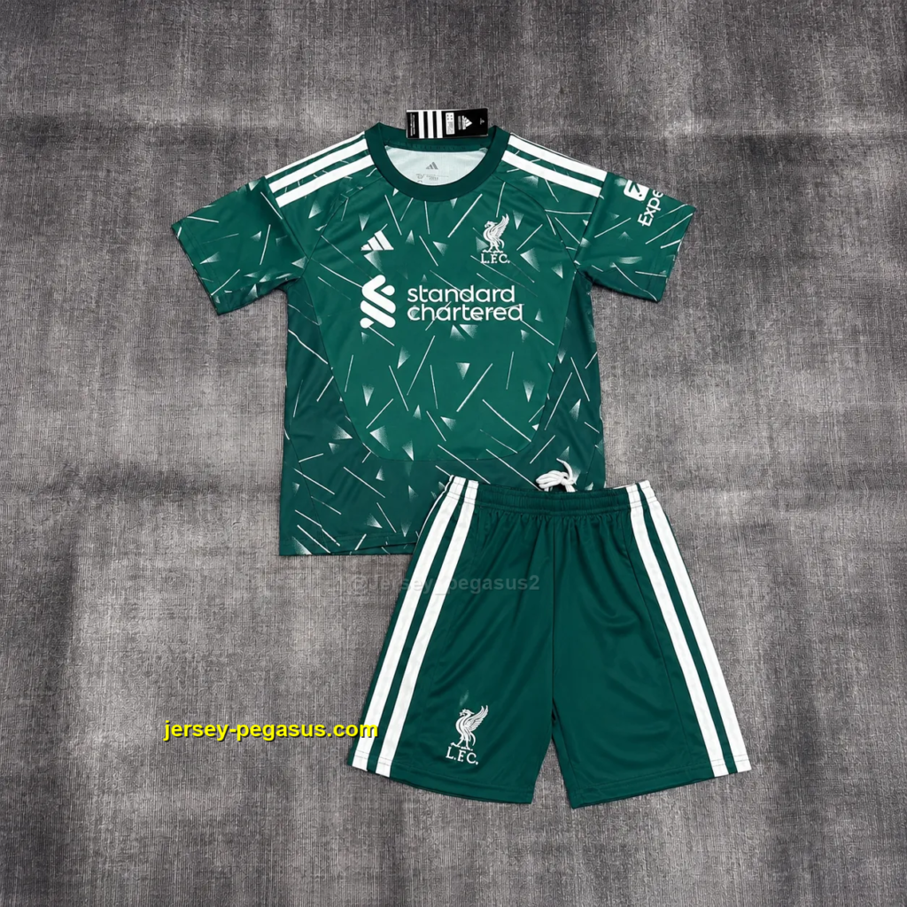 Kids 2026-27 LFC Goalkeeper Green Jersey