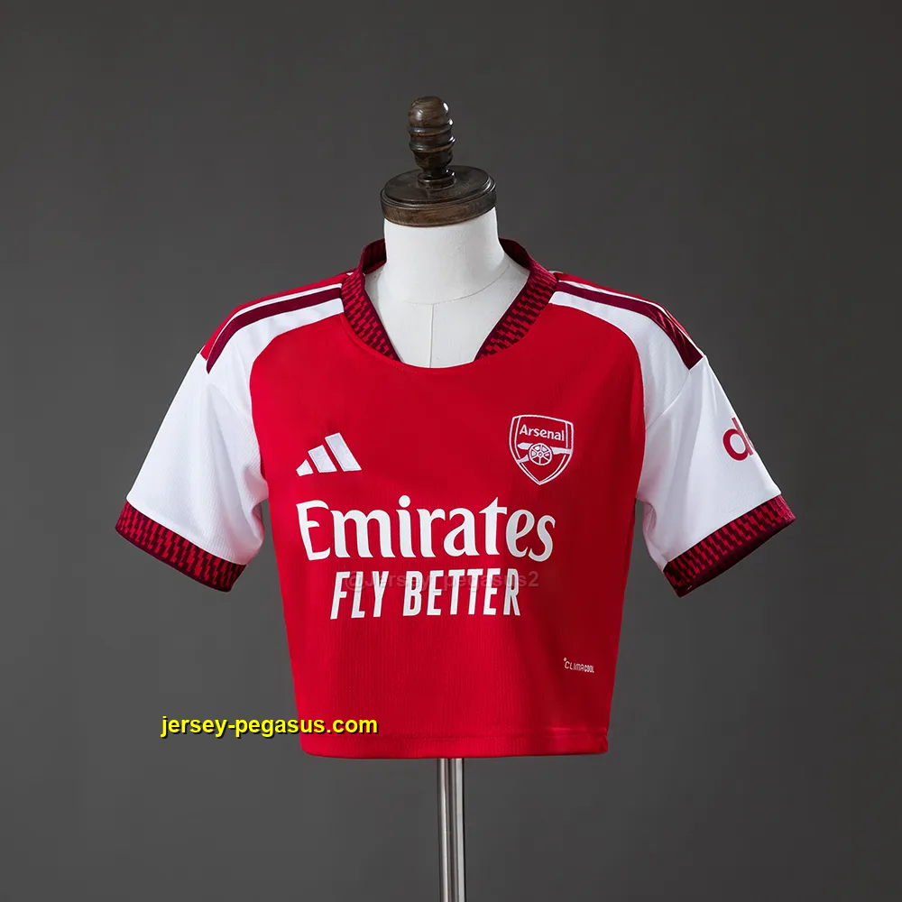 Arsenal Home Match Crop Jersey Arsenal Home Match Crop Jersey
