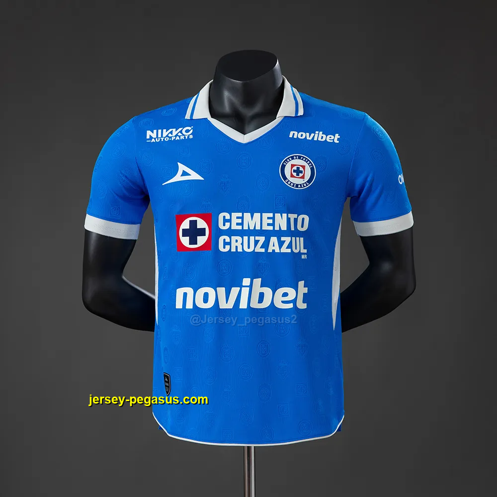 Cruz Azul Home Player Edition Jersey Cruz Azul Home Player Edition Jersey