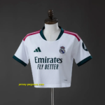 Real Madrid Home Crop Jersey