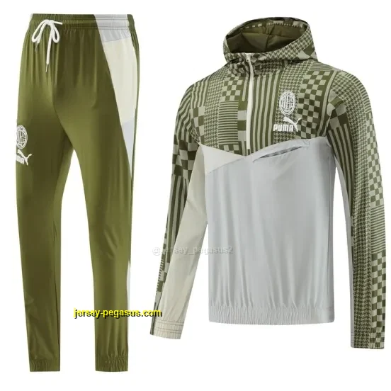 AC Milan Half Zipper Jacket+Long Pants