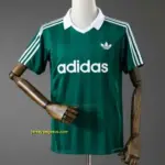 AD Archive Collar Engineered Jersey - Green