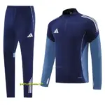 Adidas Navy Blue Full zipper Jacket Tracksuit+ long pants