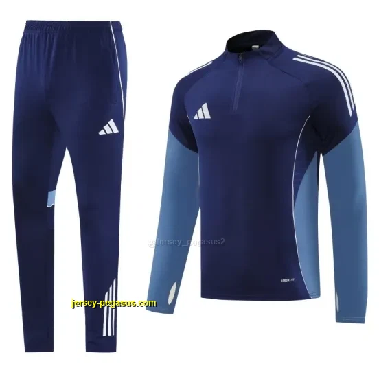 Adidas Navy Blue Full zipper Jacket Tracksuit+ long pants