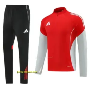 Adidas RedWhite Full zipper Jacket Tracksuit+ long pants