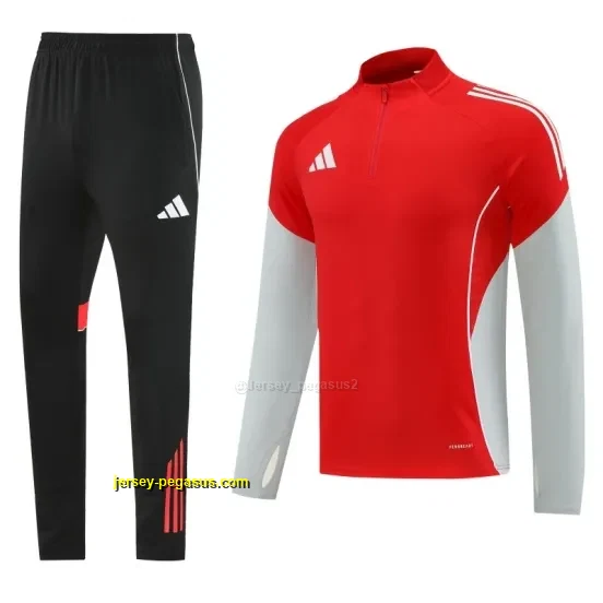 Adidas RedWhite Full zipper Jacket Tracksuit+ long pants