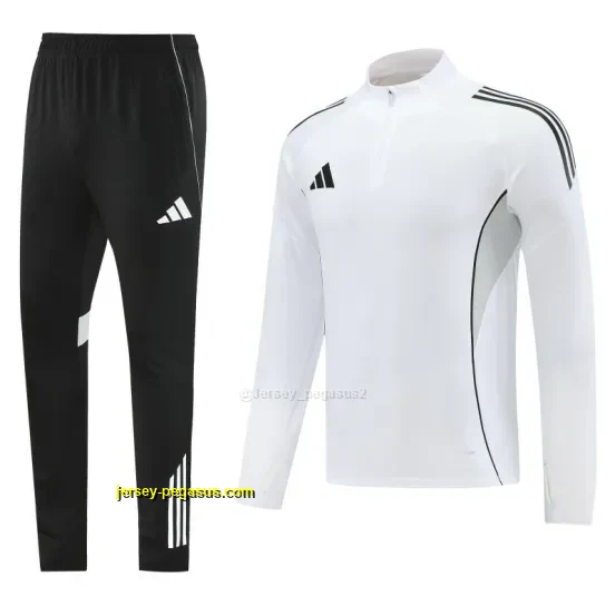 Adidas White Full zipper Jacket Tracksuit+ long pants