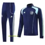Ajax Amsterdam Navy Blue Full zipper Jacket Tracksuit+ long pants