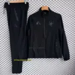 Arsenal Black Full zipper Jacket Tracksuit+ long pants