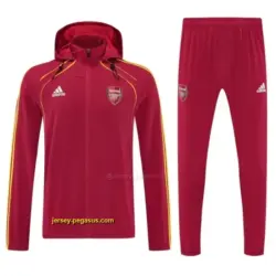 Arsenal Red Full zipper Jacket Tracksuit+ long pants