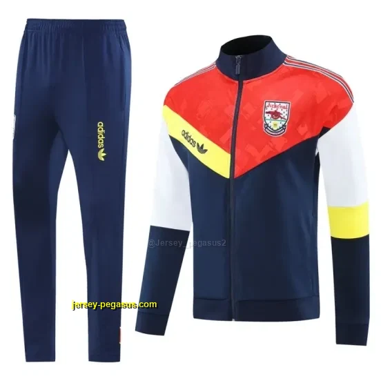 Arsenal RedNavy Full Zipper Jacket +Long Pants