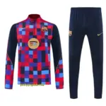Barcelona Half Zipper Jacket Tracksuit + Long Pants