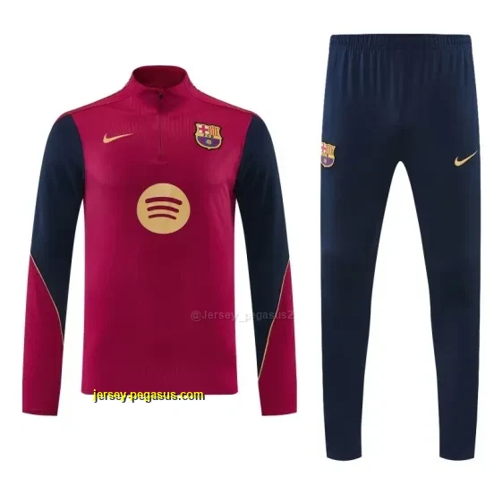 Barcelona Red & Black Half Zipper Jacket Tracksuit + Long Pants Barcelona Red & Black Half Zipper Jacket Tracksuit + Long Pants